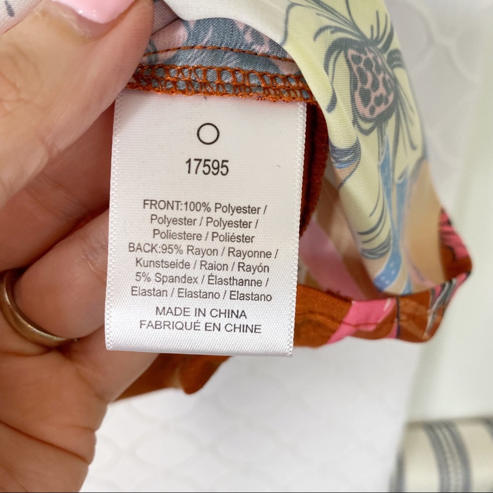Anthropologie Dolan Left Coast Collection Pilar Pleated Top Terra Cotta Small - Picture 8 of 8